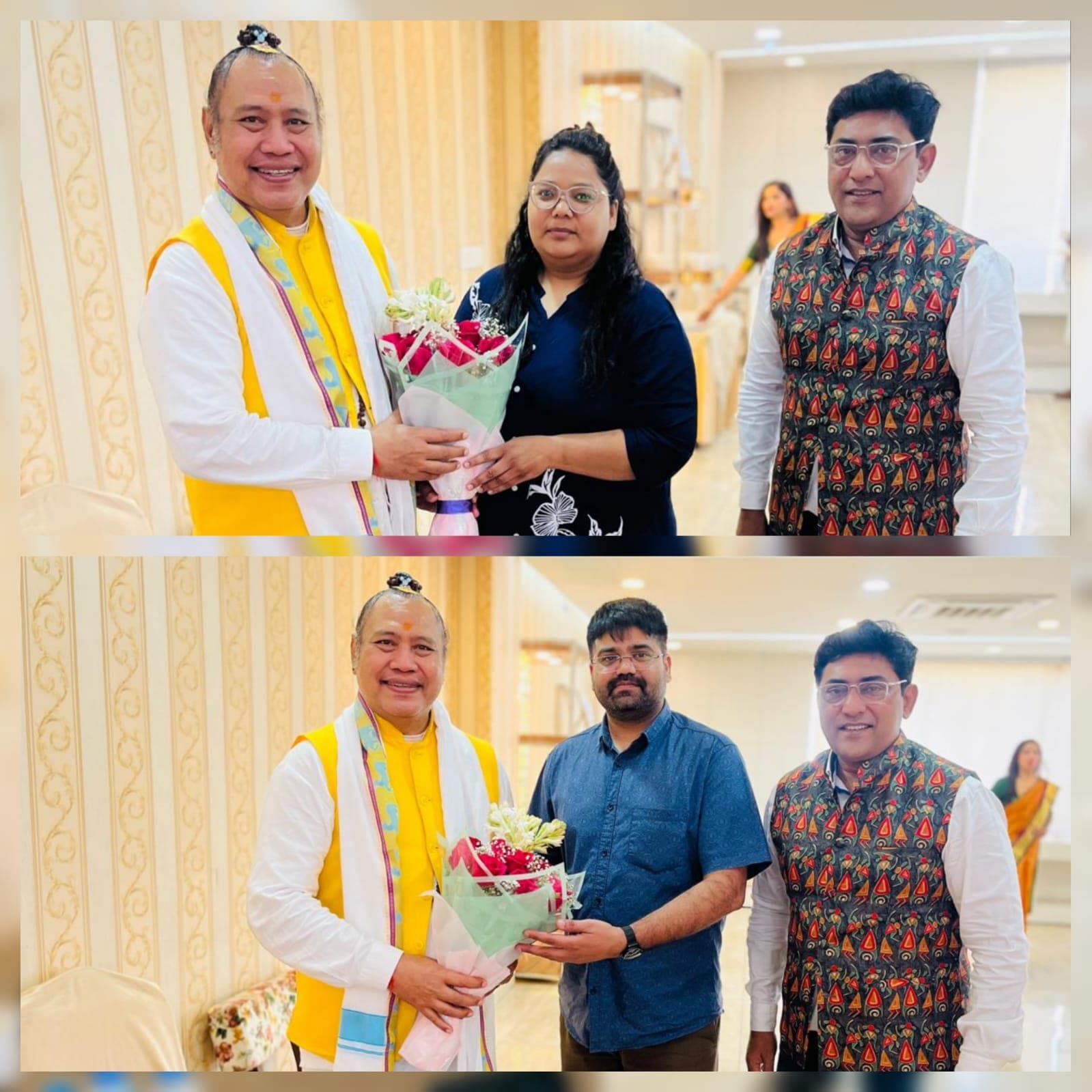 It was a great honor and privilege to welcome Padma Shri Agus Indra Udayana. Your presence inspired us and added immense value to this occasion. In an international conference in Bhopal MP